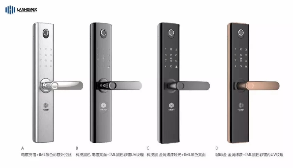 兰和智能锁分享：玻璃门锁的优势及锁芯如何选择